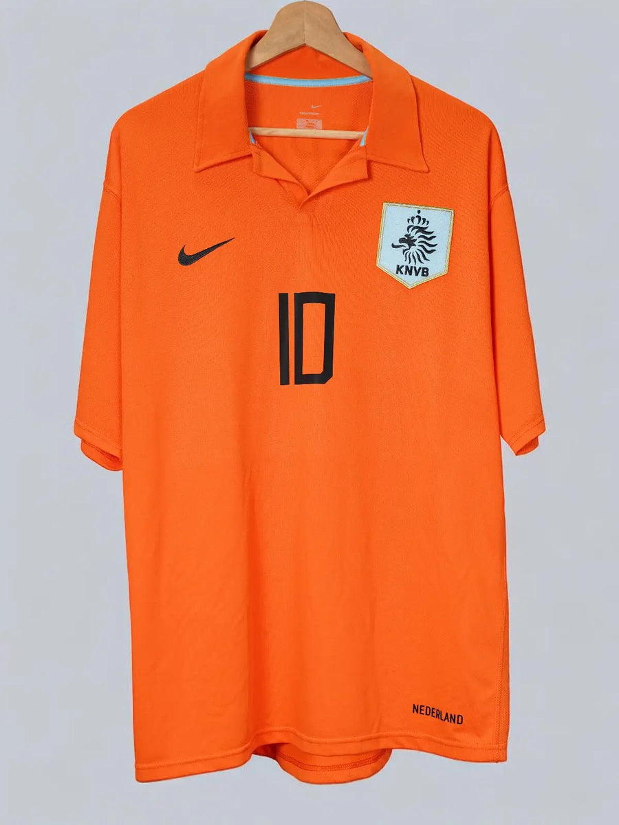 Netherlands Home Shirt 2006/8 Van Der Vaart 10 (XL)