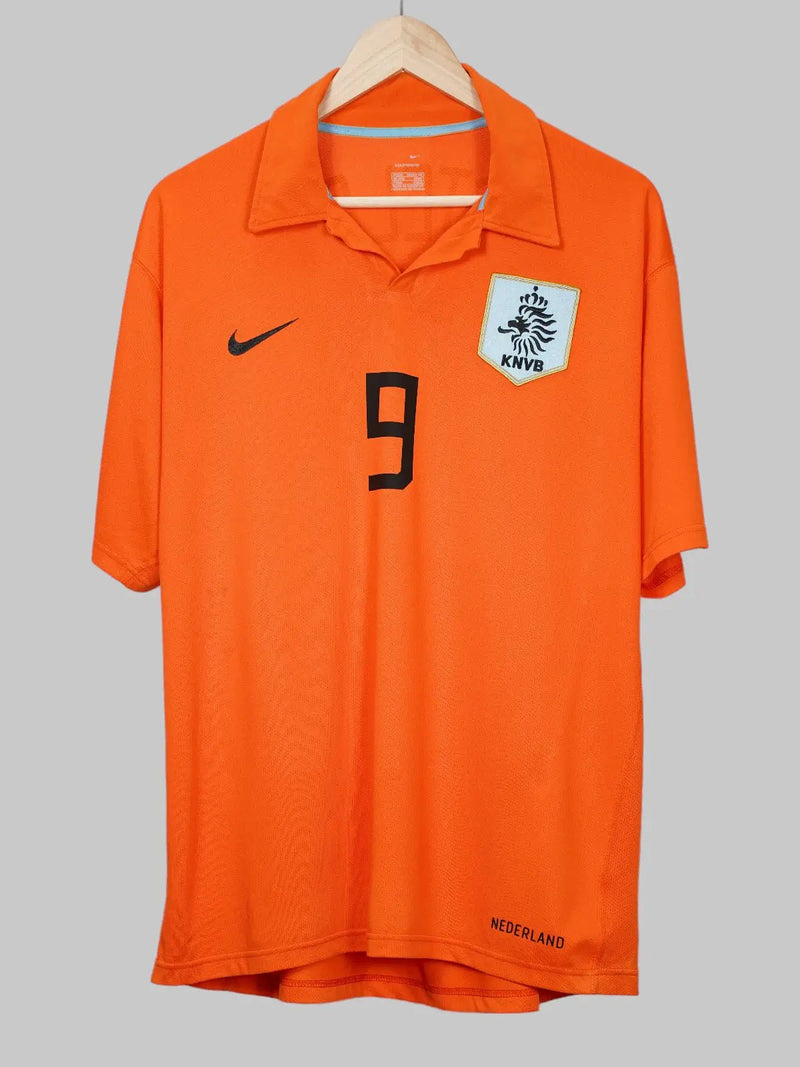 Netherlands Home Shirt 2006/8 V.Nistelrooy 9 (L)