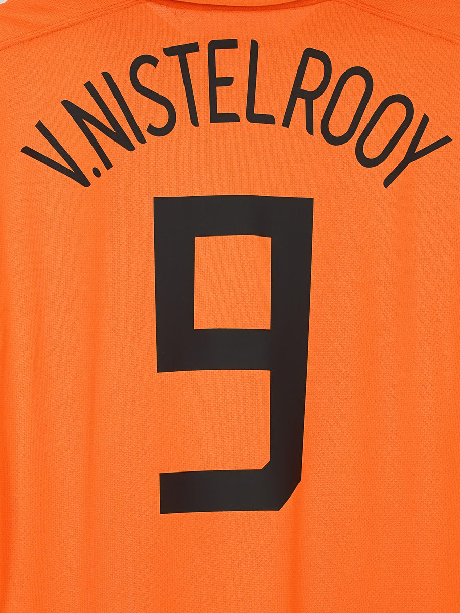 Netherlands Home Shirt 2006/8 V.Nistelrooy 9 (L)