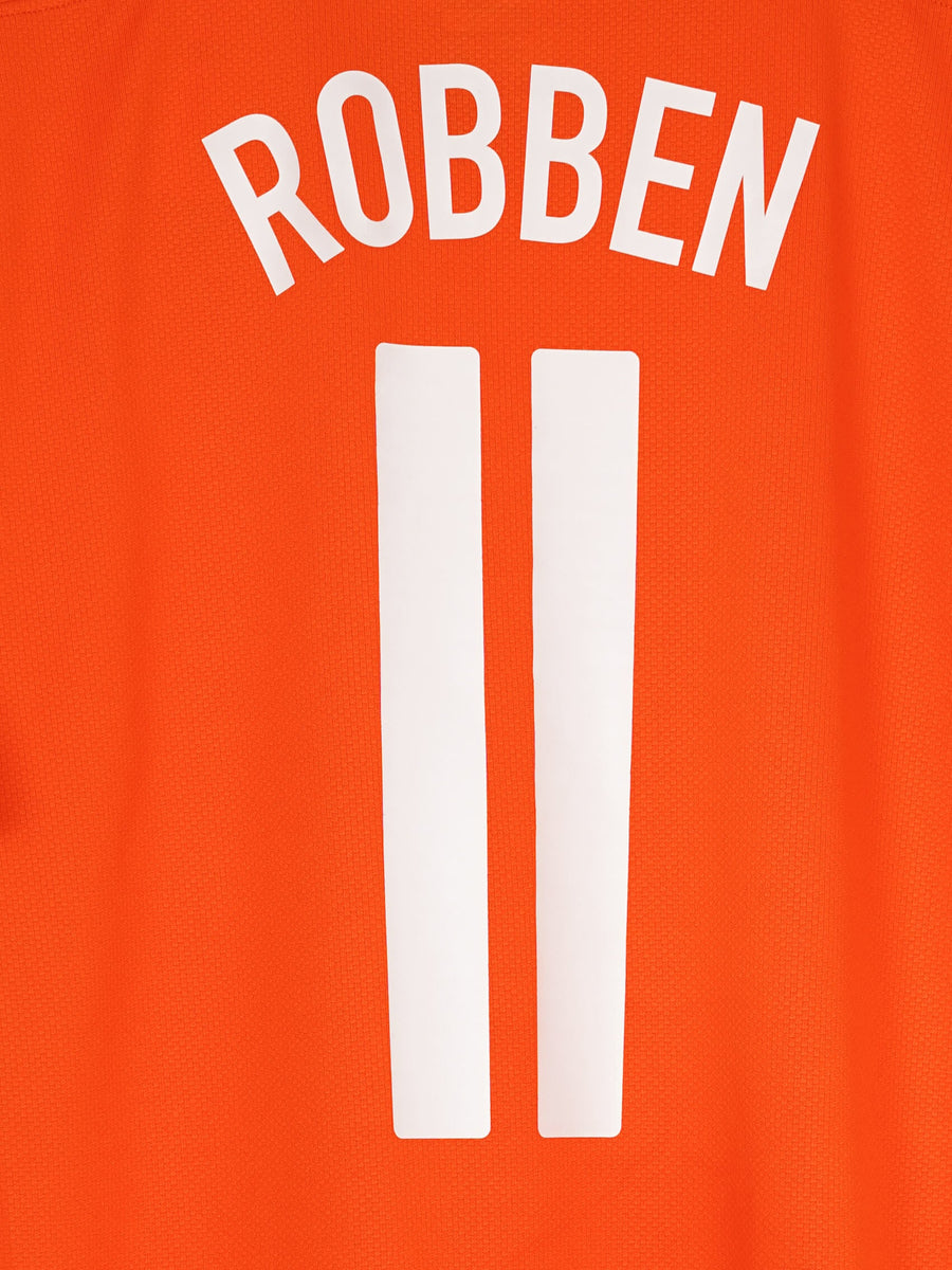 Netherlands Home Shirt 2008/10 Robben 11 (L)