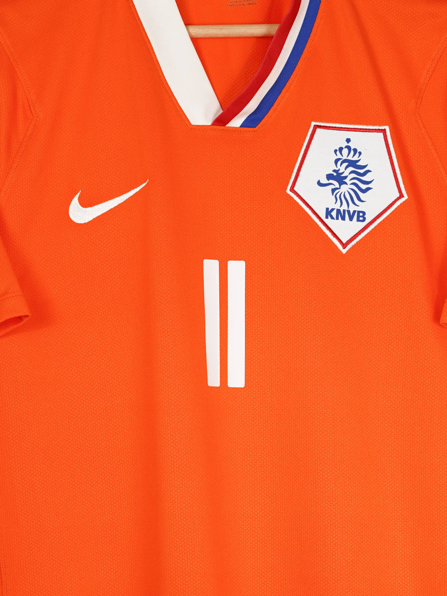 Netherlands Home Shirt 2008/10 Robben 11 (L)