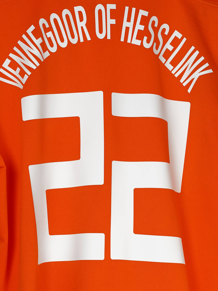 Netherlands Home Shirt 2008/10 Vennegoor of Hesselink 22 (L)