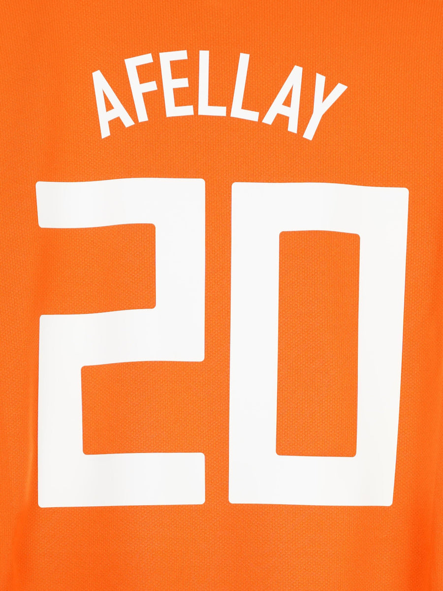 Netherlands Home Shirt 2008/9 Afellay 20 (XXL)