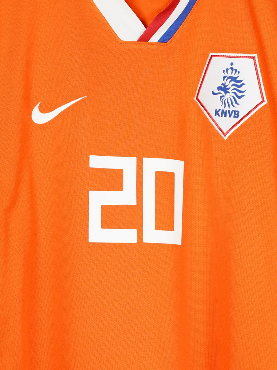 Netherlands Home Shirt 2008/9 Afellay 20 (XXL)