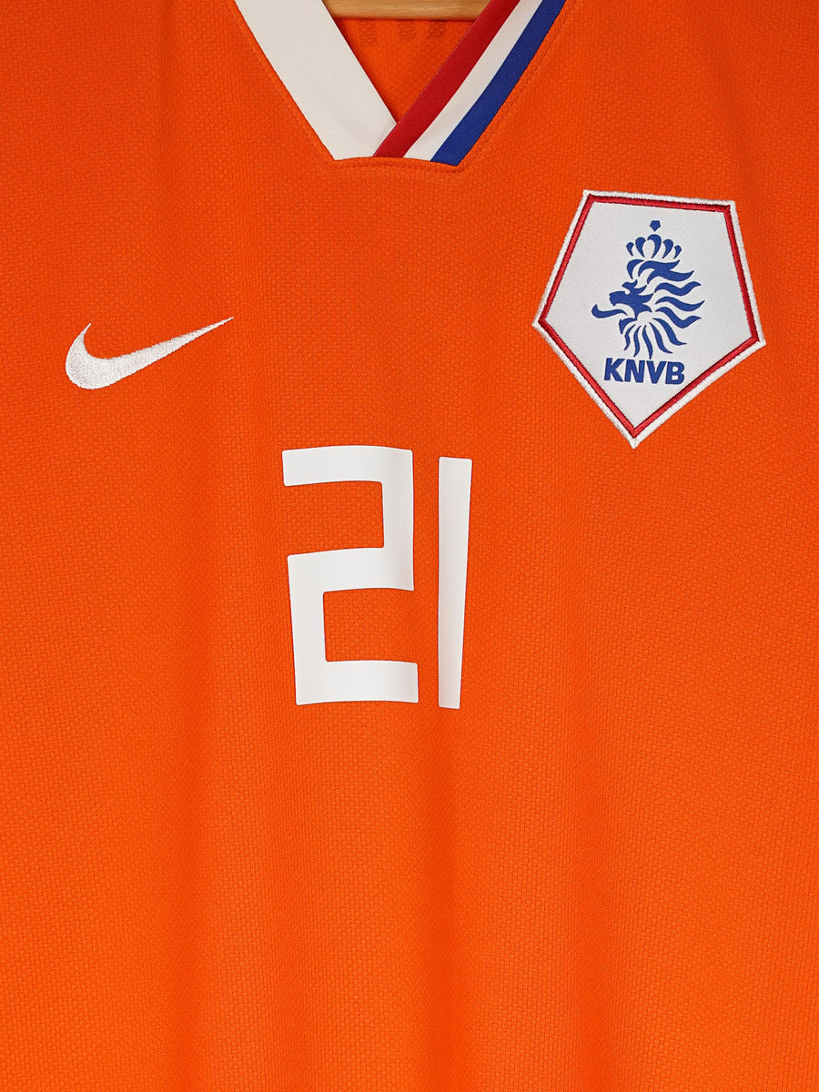Netherlands Home Shirt 2008/9 Boulahrouz (XXL)