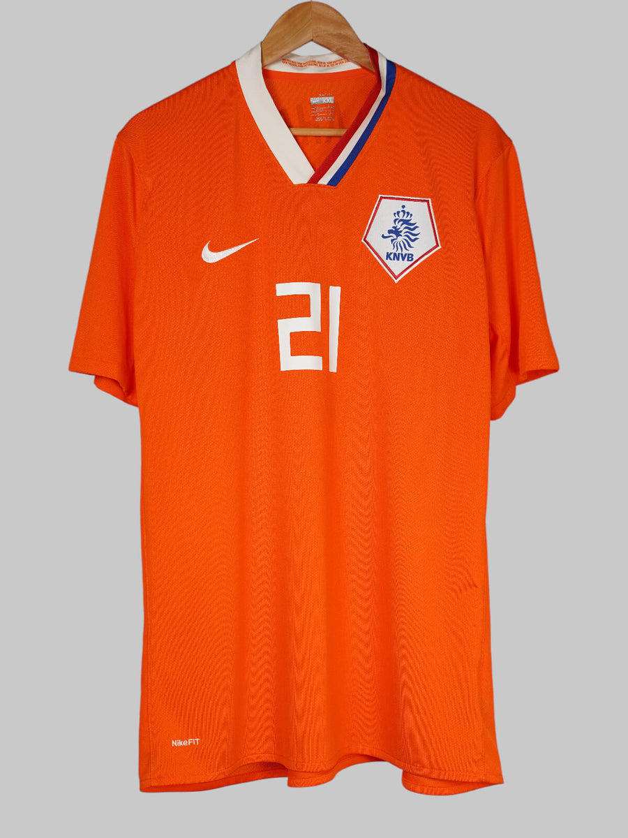 Netherlands Home Shirt 2008/9 Boulahrouz (XXL)