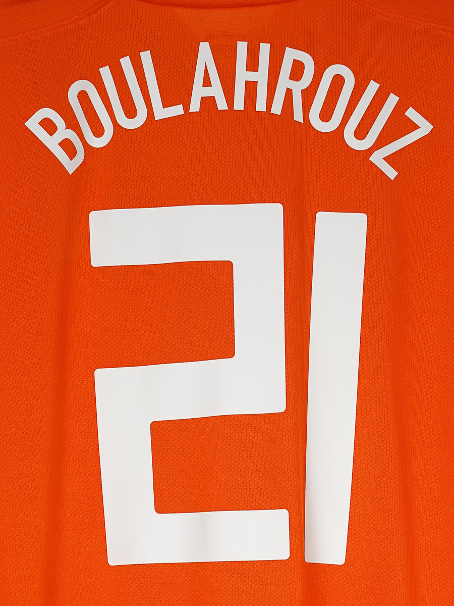 Netherlands Home Shirt 2008/9 Boulahrouz (XXL)