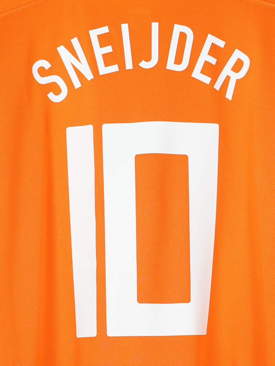 Netherlands Home Shirt 2008/9 Sneijder #10 (XXL)