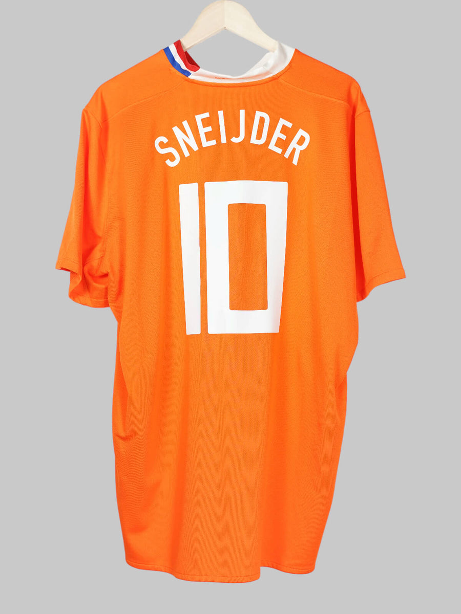 Netherlands Home Shirt 2008/9 Sneijder #10 (XXL)