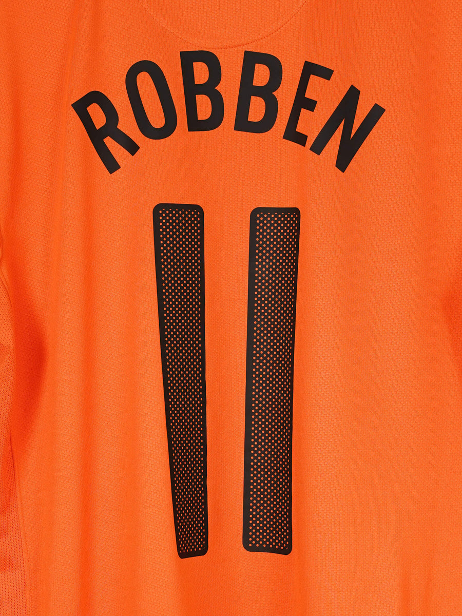 Netherlands Home Shirt 2010/11 Robben 11 (M)