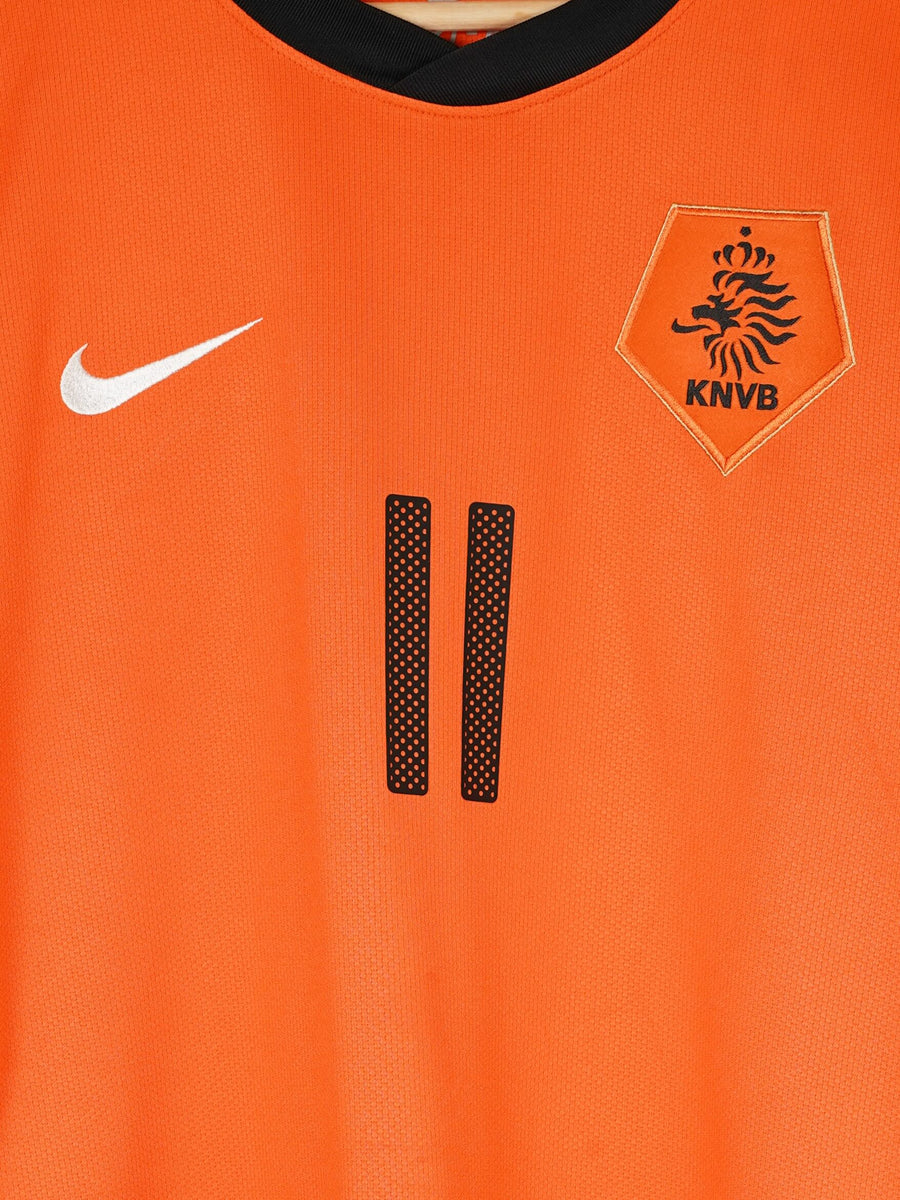 Netherlands Home Shirt 2010/11 Robben 11 (M)