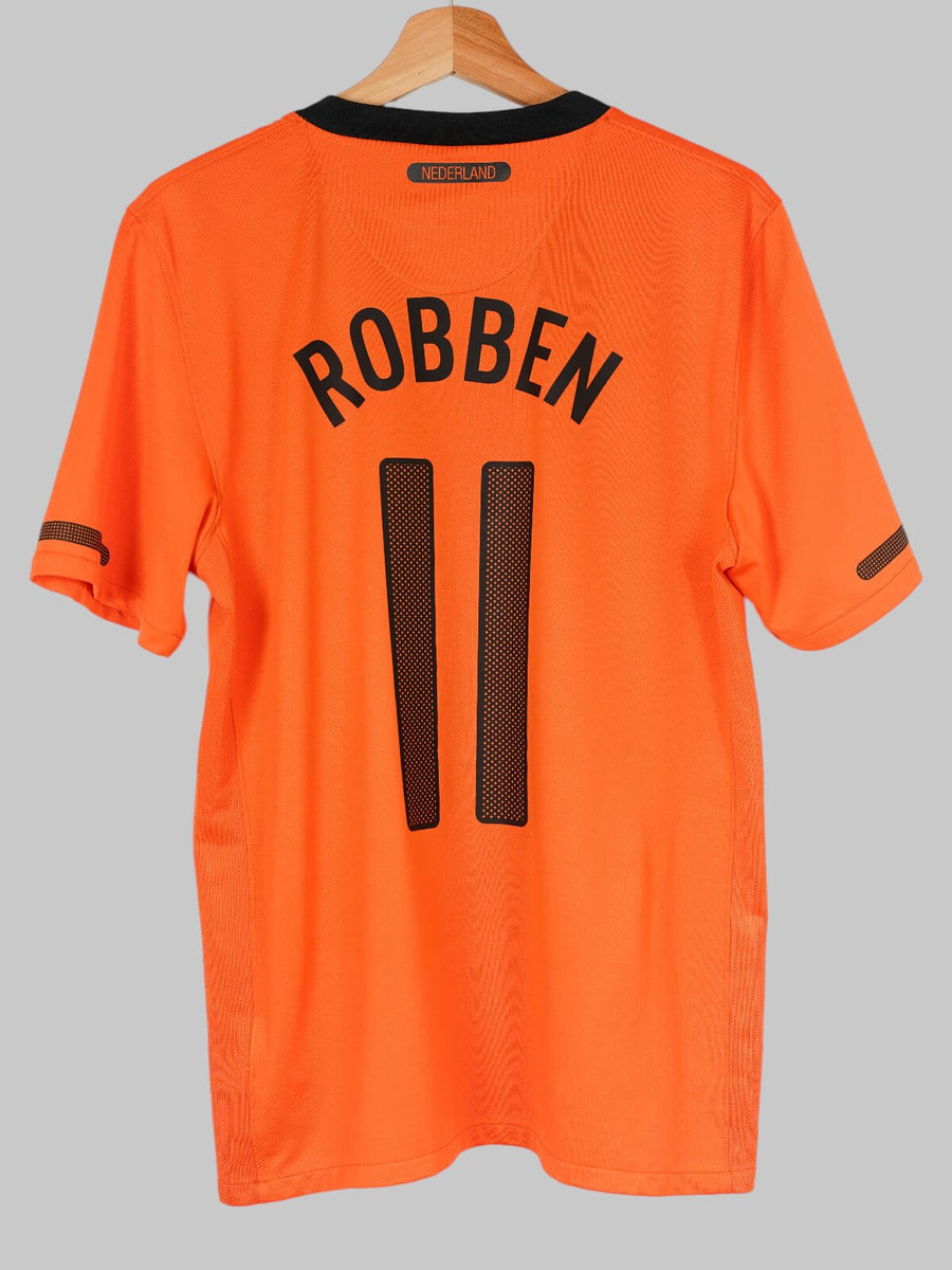 Netherlands Home Shirt 2010/11 Robben 11 (M)