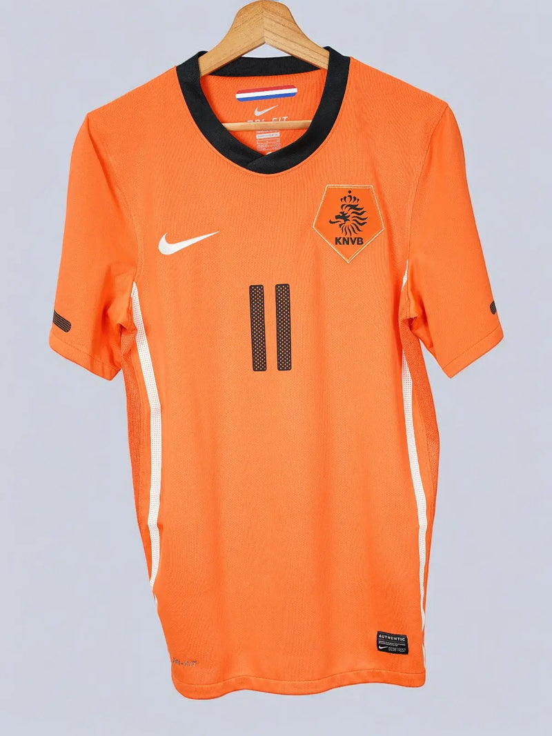 Netherlands Home Shirt 2010/11 Robben 11 (S)