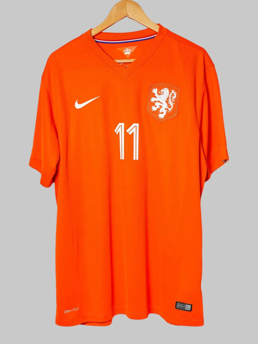 Netherlands Home Shirt 2014/15 Robben 11 (XL)