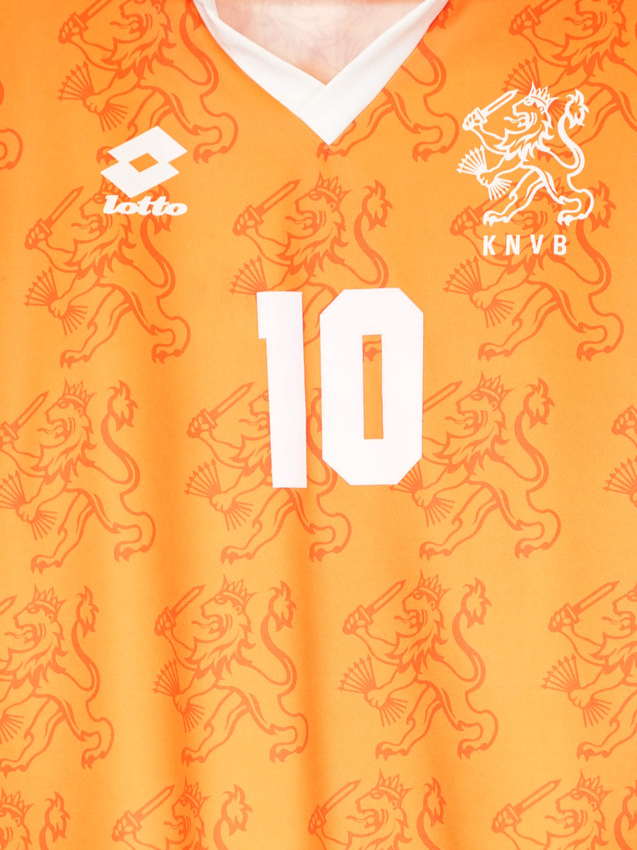 Netherlands Home Shirt L/S 1994/95 Bergkamp 10 (L)
