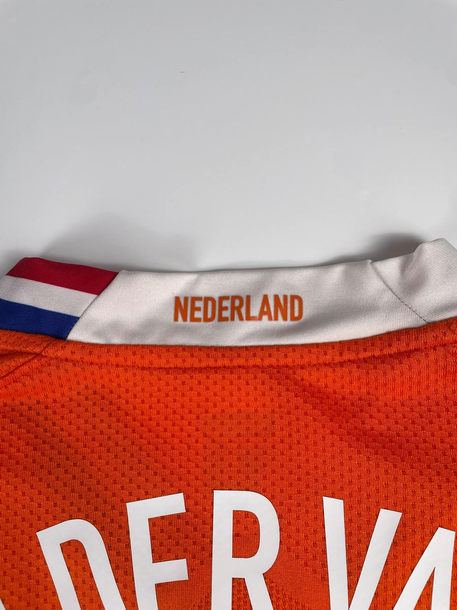 Netherlands Home Shirt Player Issue 2008/9 Van der Vaart 23 (L)