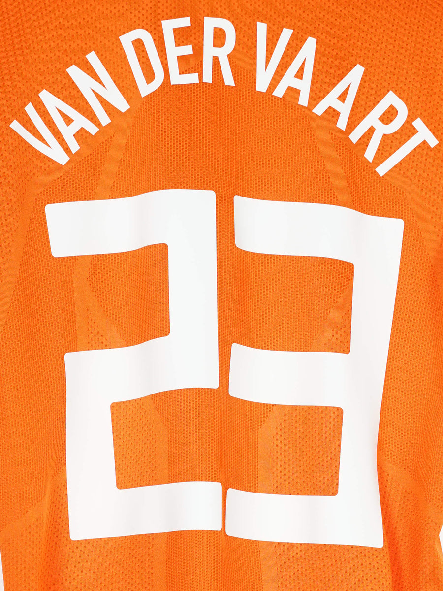 Netherlands Home Shirt Player Issue 2008/9 Van der Vaart 23 (L)