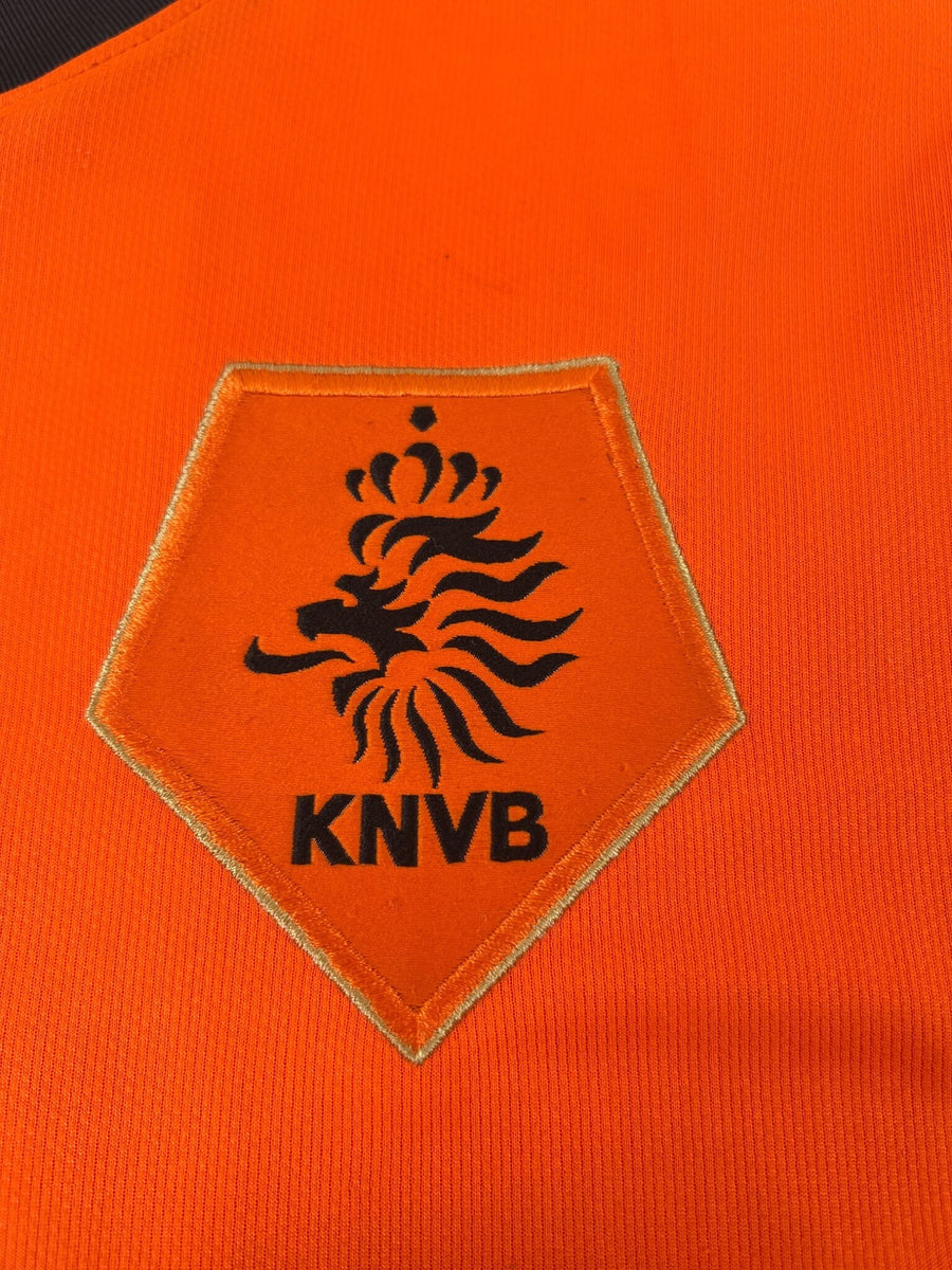 Netherlands Home Shirt Player Issue 2010/11 V.Bronckhorst 5 (M)