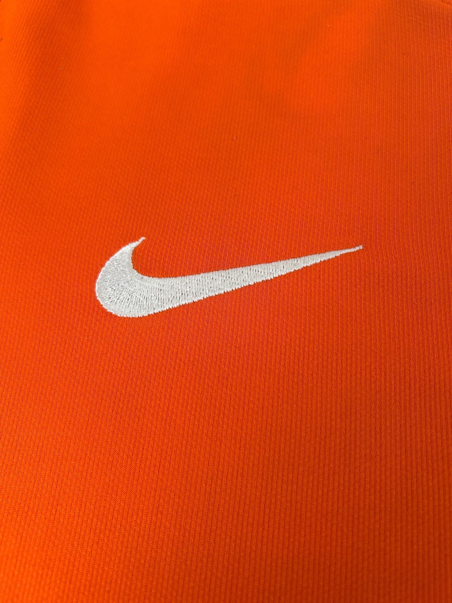 Netherlands Home Shirt Player Issue 2010/11 V.Bronckhorst 5 (M)