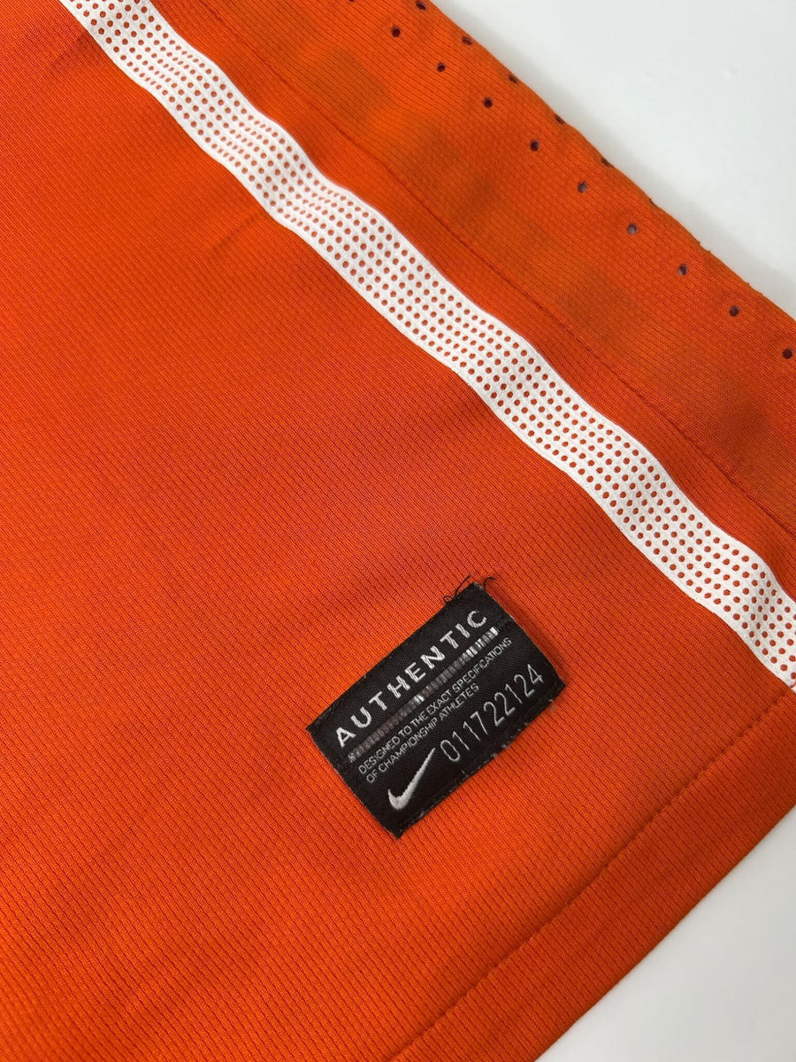 Netherlands Home Shirt Player Issue 2010/11 V.Bronckhorst 5 (M)