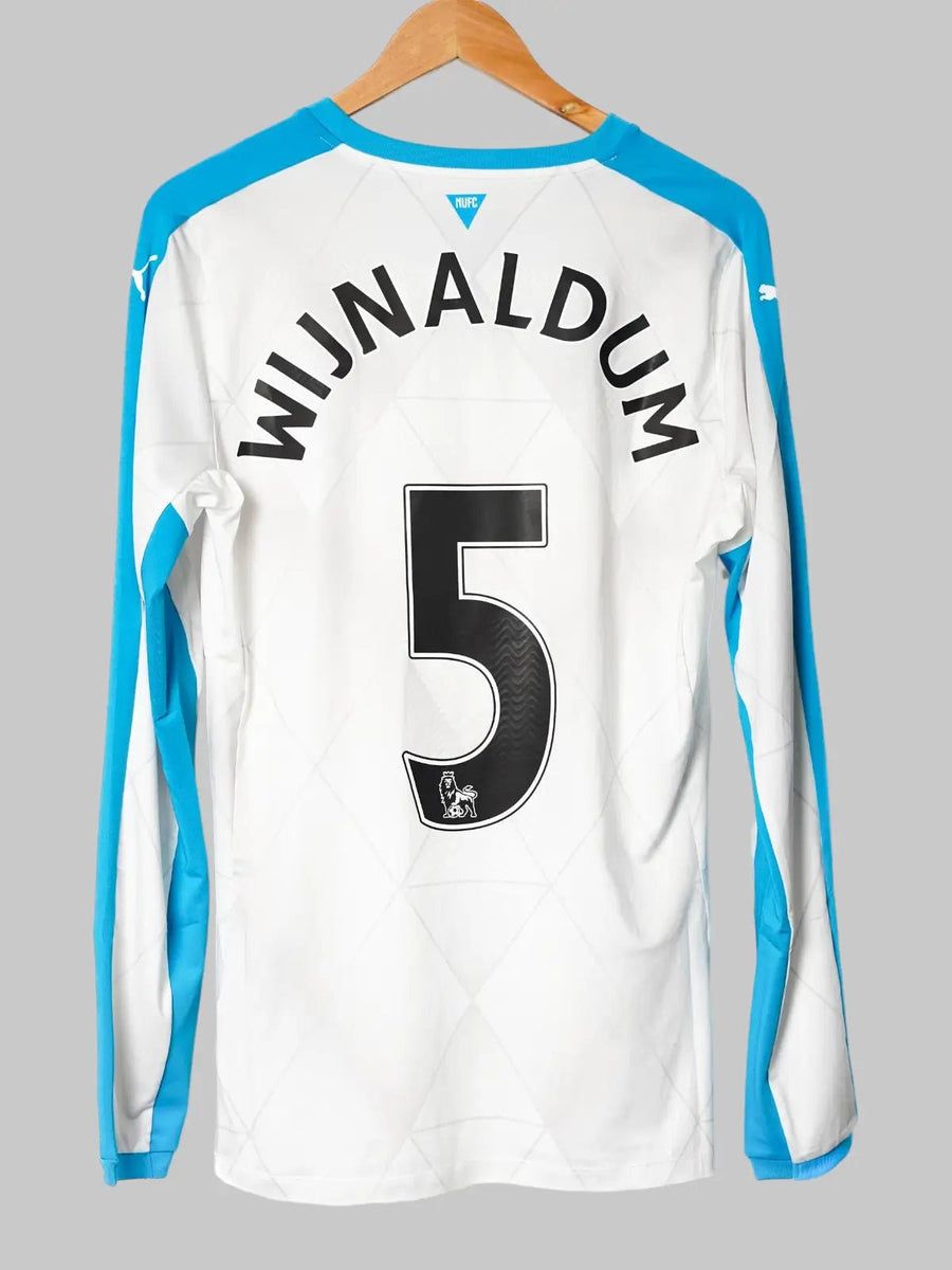 Newcastle United Away Shirt 2015/16 Wijnaldum 5 L/S Player Issue BNWT (XL)