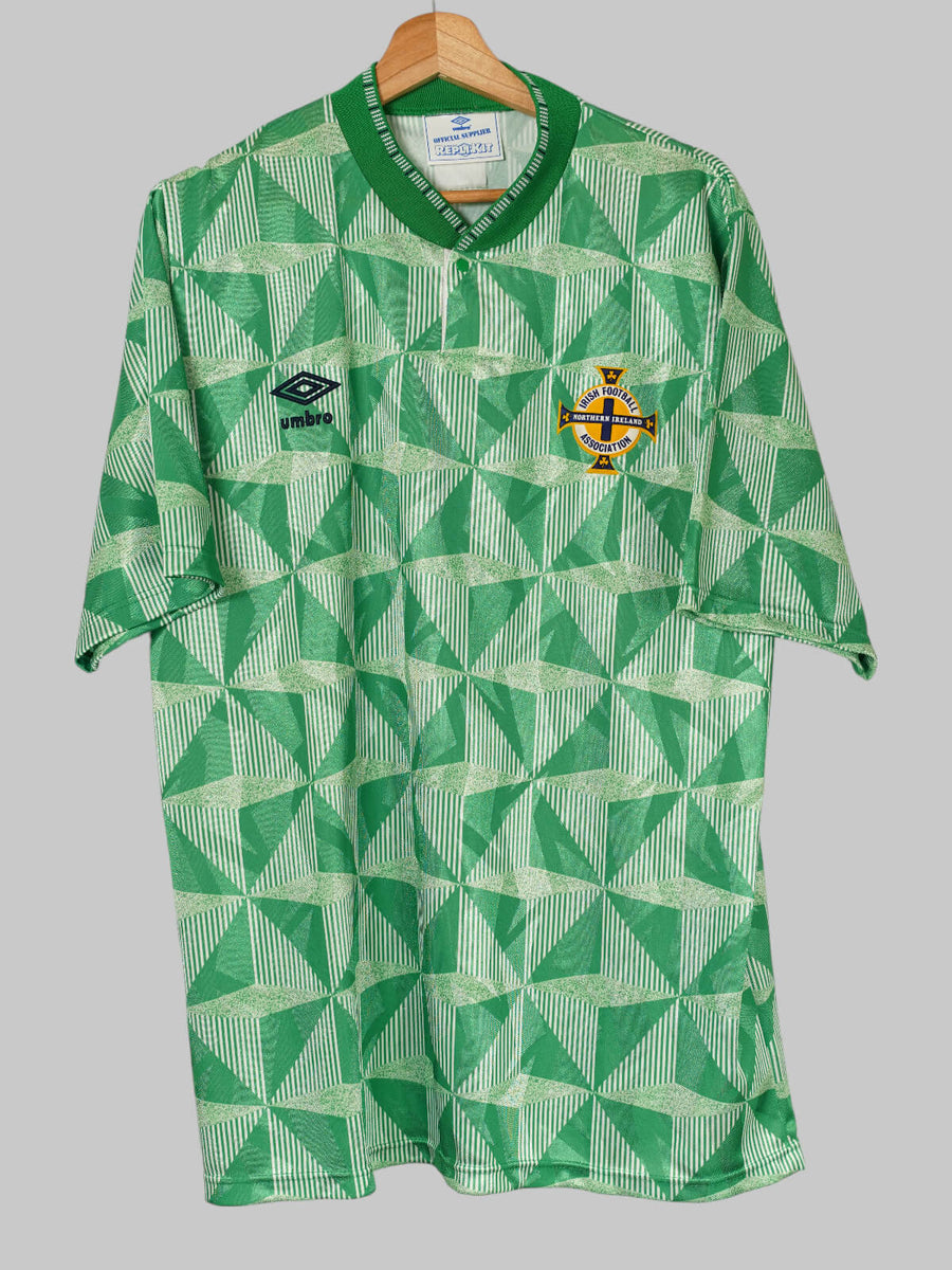 Northern Ireland Home Shirt 1990/91 (L)