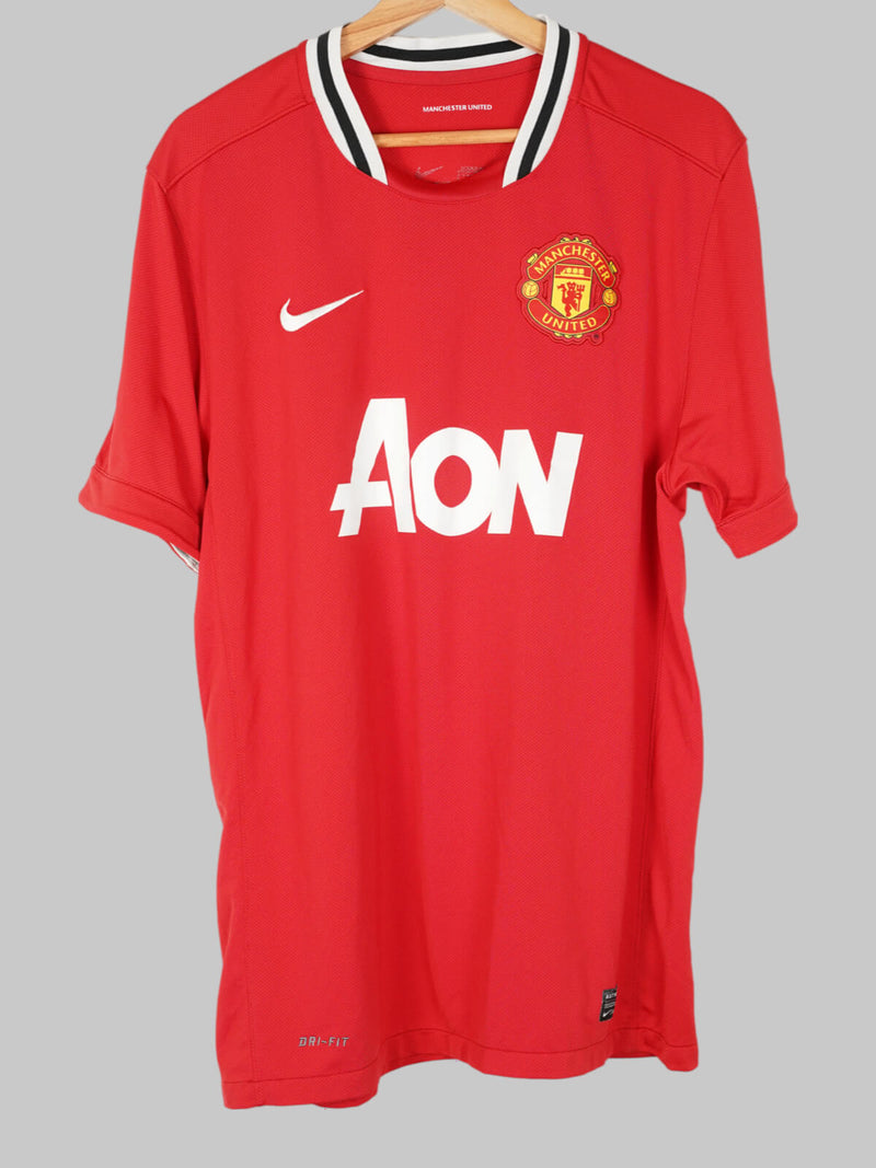 2011/12 Manchester United Vidic #15 Home Shirt (L)