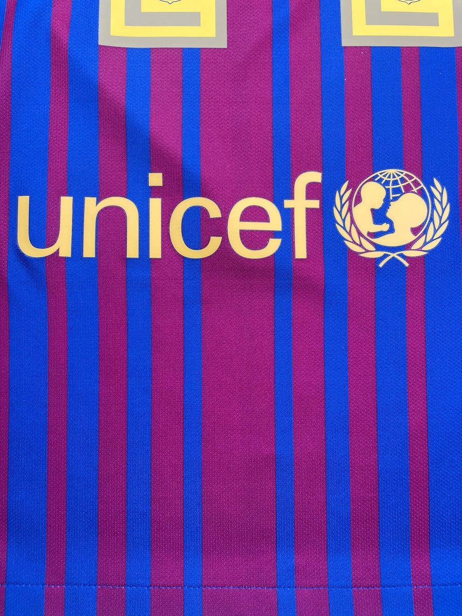2017/18 Barcelona Neymar Jr #11 Home Shirt (L)