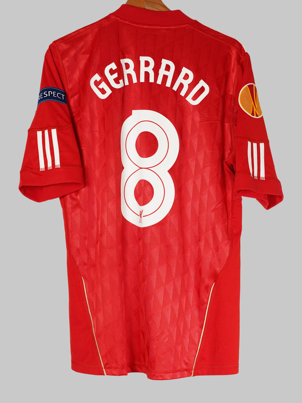 2011/12 Liverpool Gerrard #8 Maillot Domicile (M) Adidas