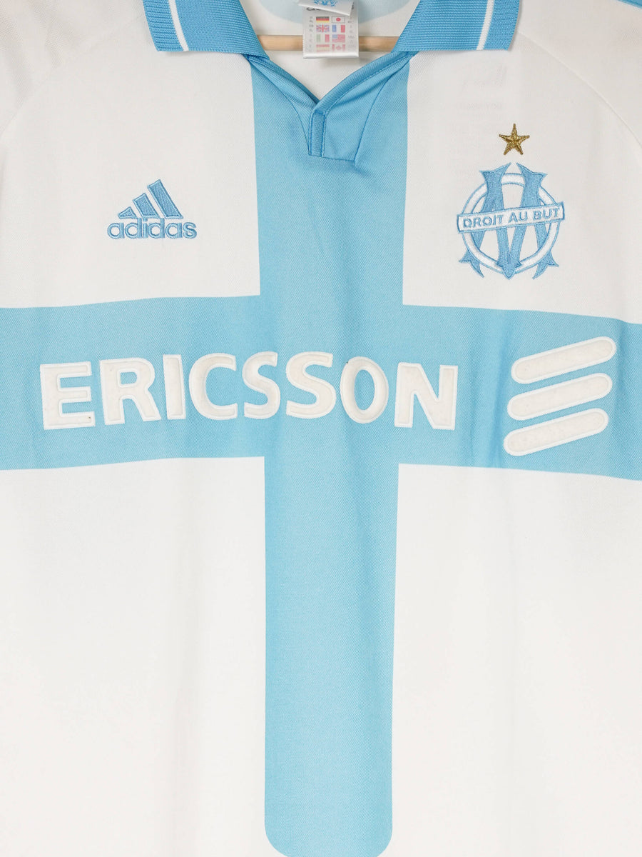 Olympique Marseille Home Shirt 2000/01 Weah 29 (XL)