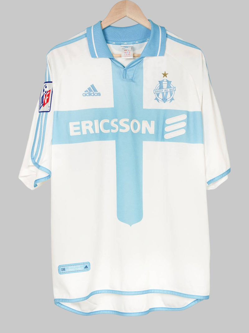 Olympique Marseille Home Shirt 2000/01 Weah 29 (XL)