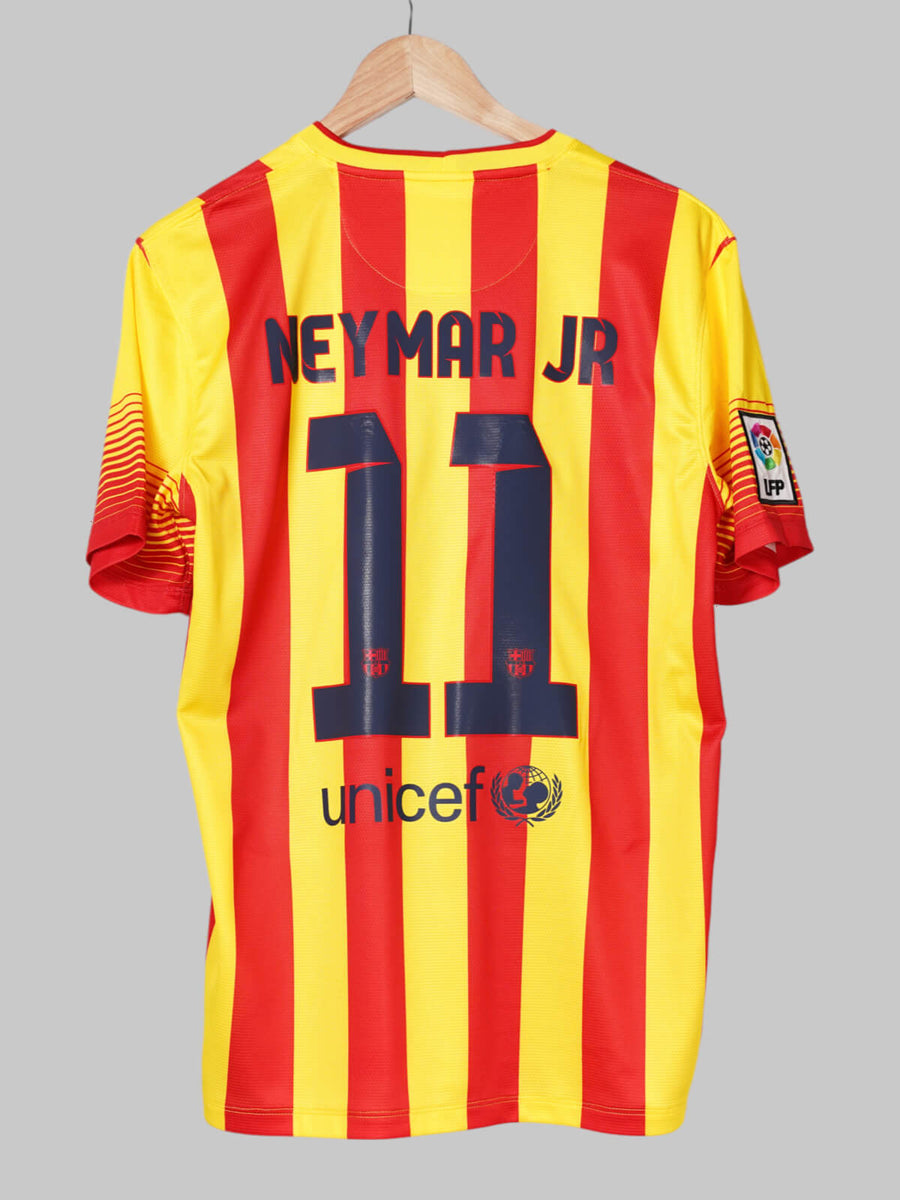 2013/14 Barcelona Neymar Jr #11 Away Shirt (M)