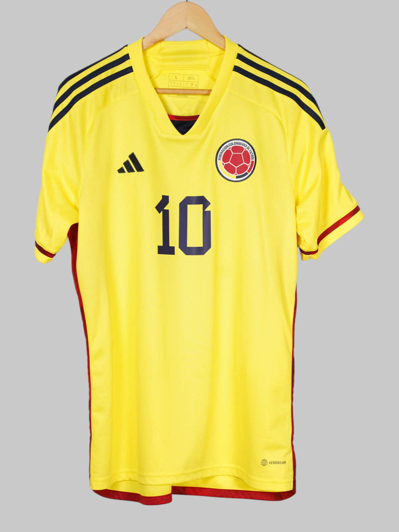 2022/23 Colombia James #10 Home Shirt (L)