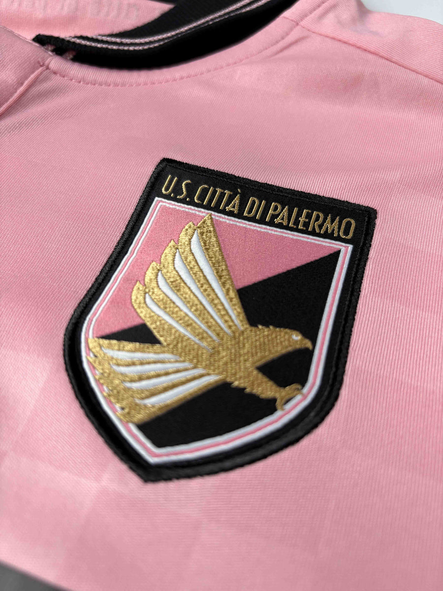 Palermo Home Shirt 2013/14 L/S Vitiello 29 Match Issued/Worn (M)