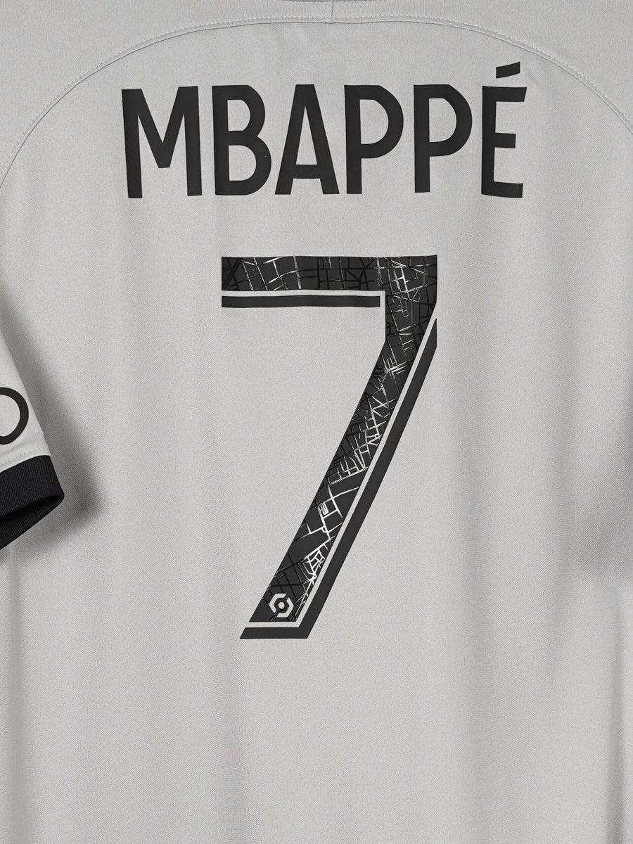 Paris Saint-Germain Away Shirt 2022/23 Mbappe 7 (XL)