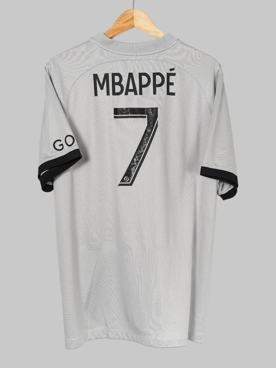 Paris Saint-Germain Away Shirt 2022/23 Mbappe 7 (XL)