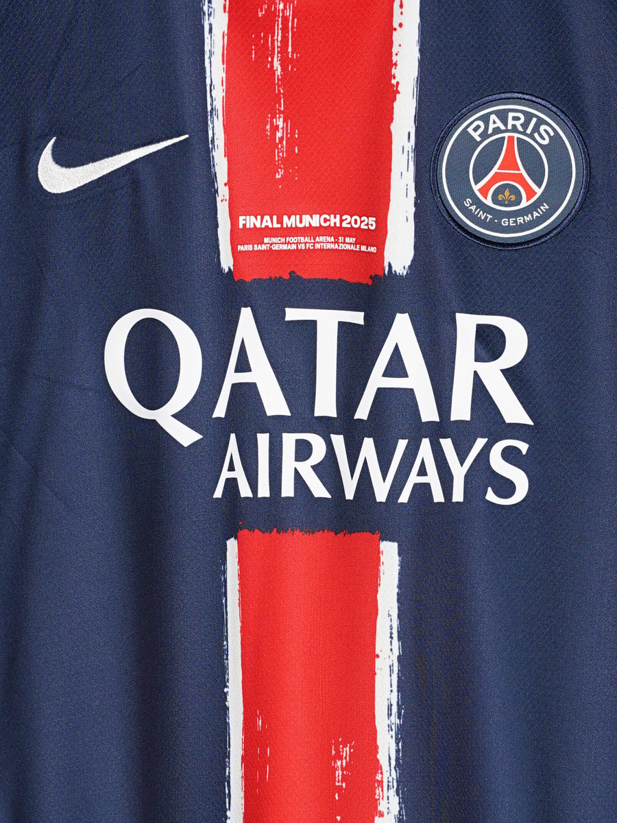 Paris Saint-Germain Home Shirt 2024/25 D.Doue #14 UCL Final (M)