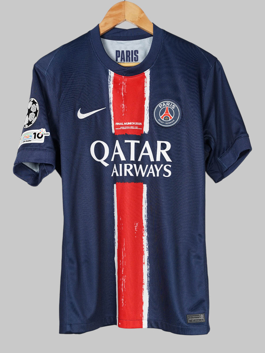 Paris Saint-Germain Home Shirt 2024/25 D.Doue #14 UCL Final (M)