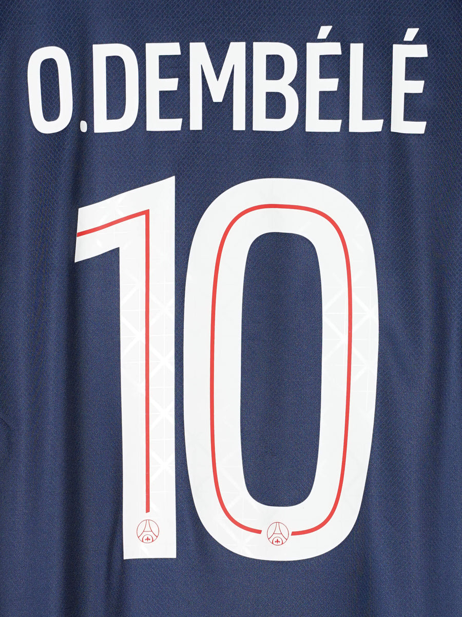 Paris Saint-Germain Home Shirt 2025/26 BNWT O.Dembele #10 UCL Final (L)