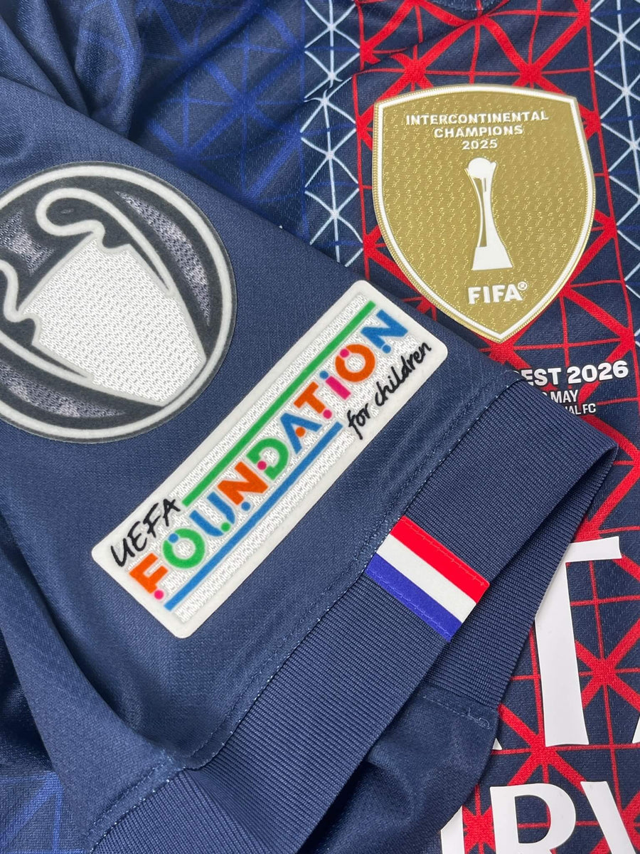 Paris Saint-Germain Home Shirt 2025/26 BNWT O.Dembele #10 UCL Final (L)