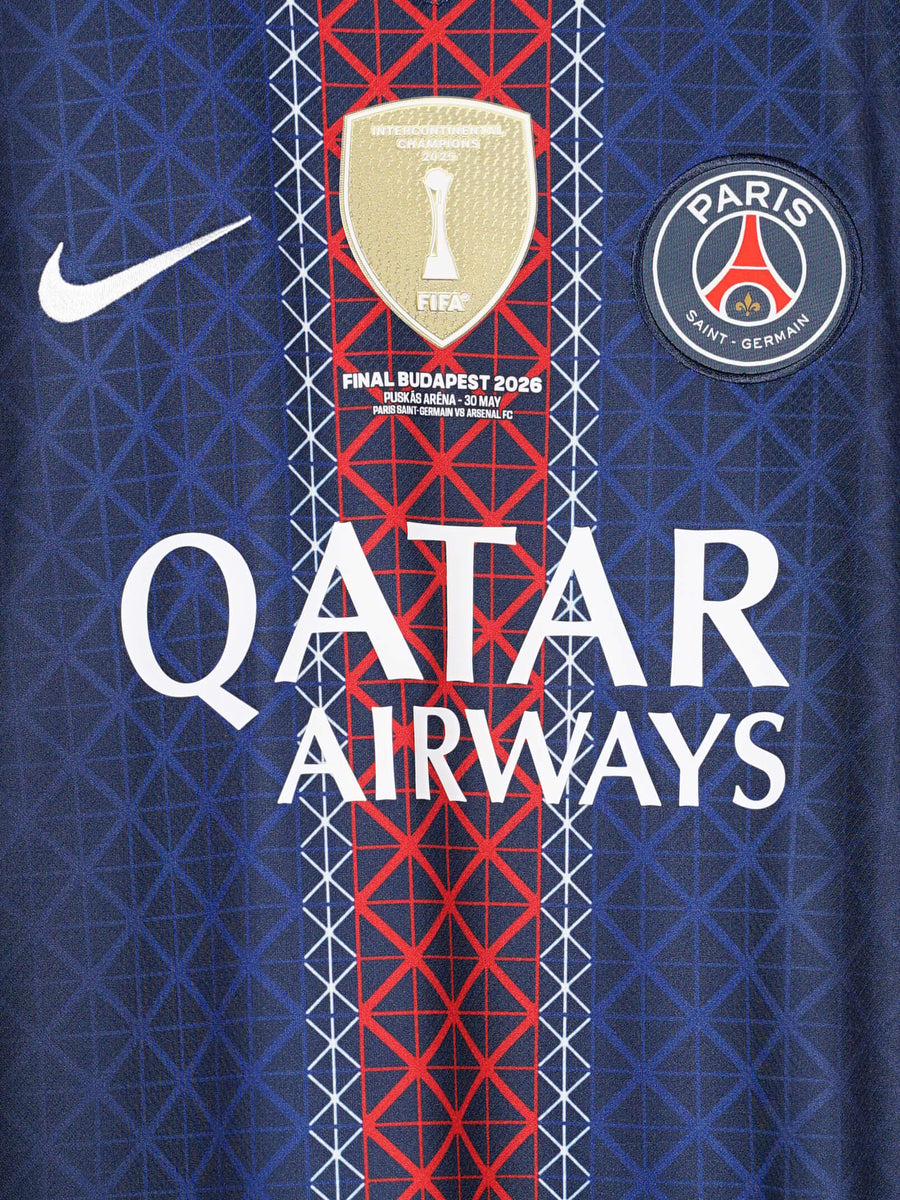 Paris Saint-Germain Home Shirt 2025/26 BNWT O.Dembele #10 UCL Final (L)