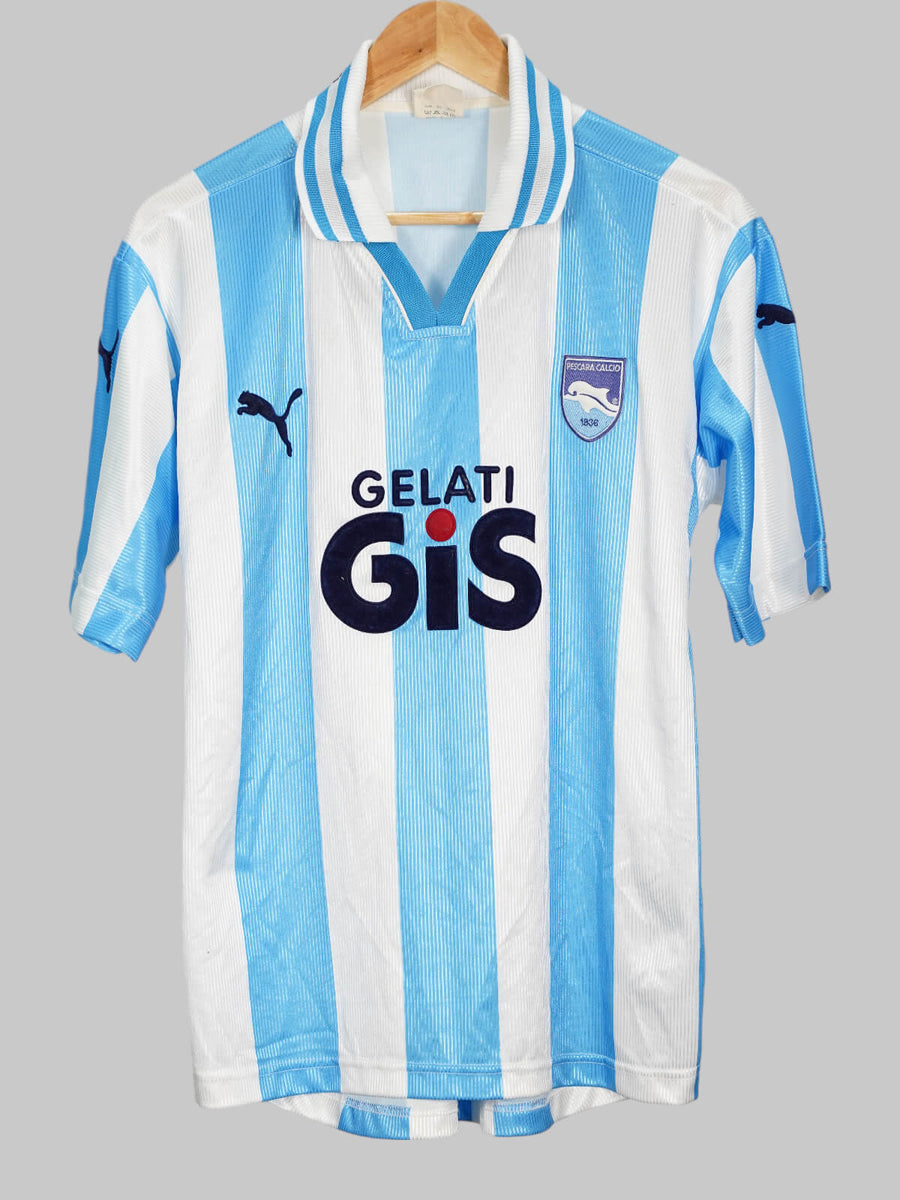 Pescara Calcio Home Shirt 2001/2 (M)