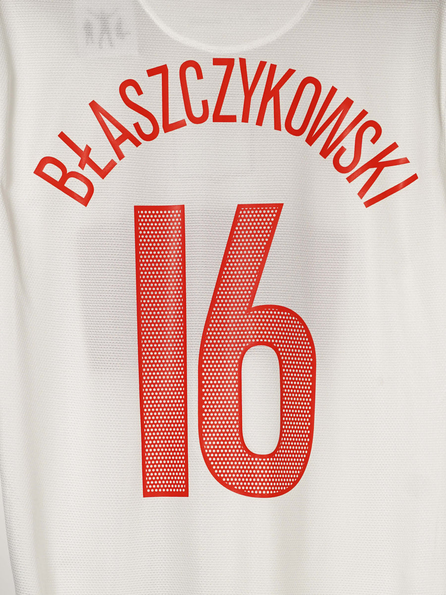 Poland Home Shirt 2012/13 Blaszczykowksi 16 (M)