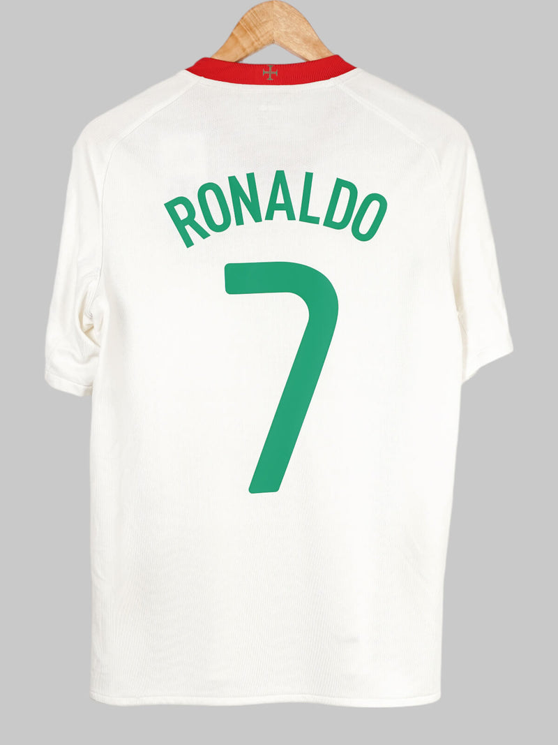 Portugal Away Shirt 2008/10 Ronaldo 7 (S)
