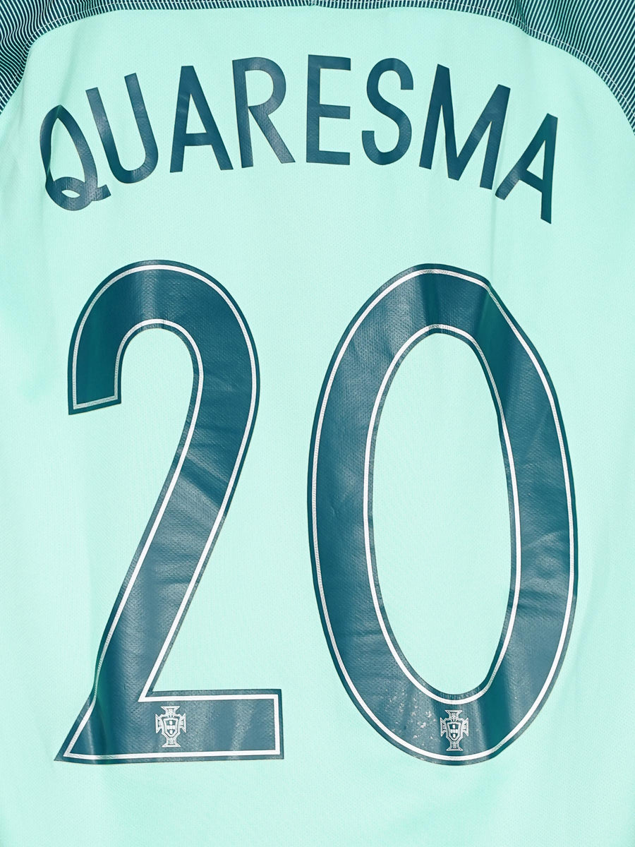 Portugal Away Shirt 2016/17 Quaresma 20 (M)