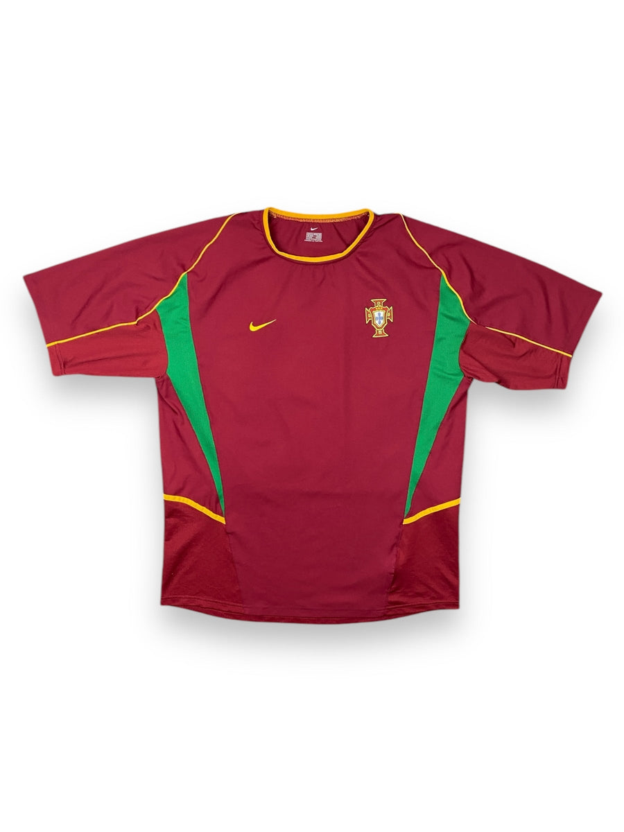 Portugal Home Shirt 2002/04 - 9/10 - XL