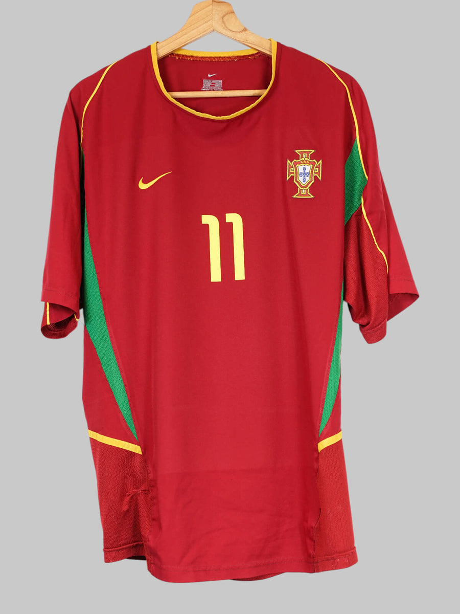 Portugal Home Shirt 2002/3 C. Ronaldo 11 (XL)