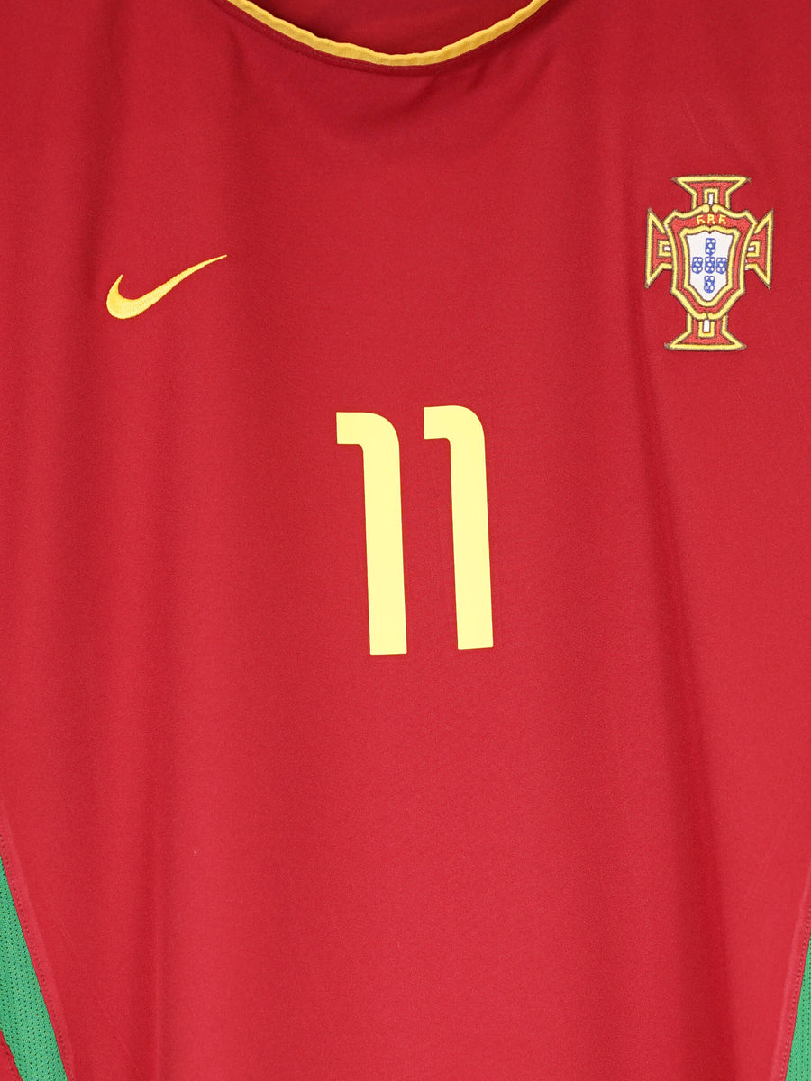Portugal Home Shirt 2002/3 C. Ronaldo 11 (XL)