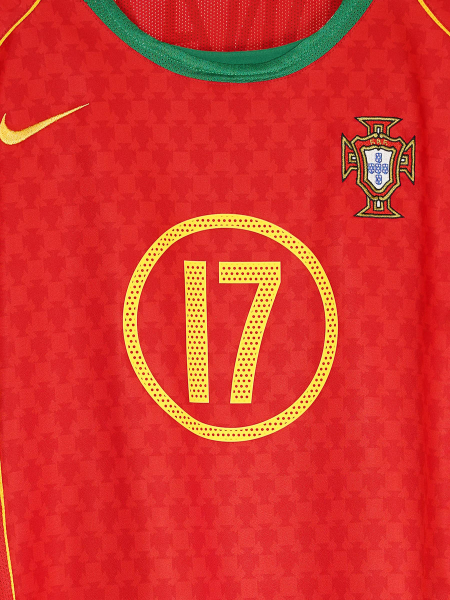 Portugal Home Shirt 2004/5 C.Ronaldo 17 (L)