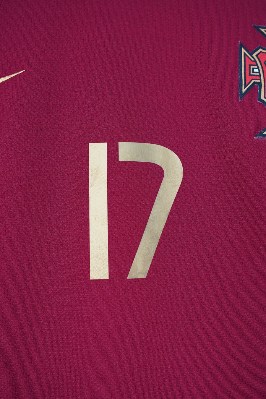Portugal Home Shirt 2006/07 C.Ronaldo 17 (XL)